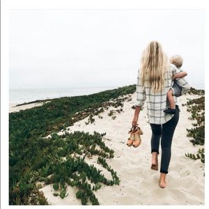 Swedish Hasbeens Braided Sky High in Natural